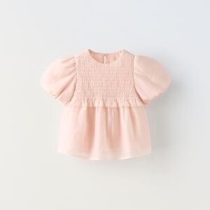 Zara NWT Pink Top 4T